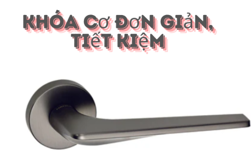 Khóa Cơ Đơn Giản, Tiết Kiệm