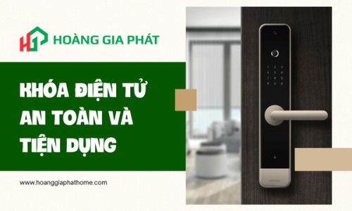 Khóa Điện Tử – An Toàn Và Tiện Dụng