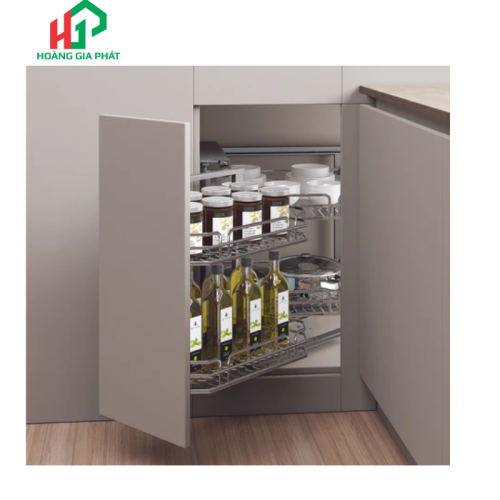  Rổ góc nan Ovan Hafele 548.21.022 - MỞ PHẢI