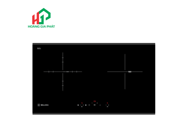 Bếp kính âm 1 điện 1 từ Malloca MIR 772