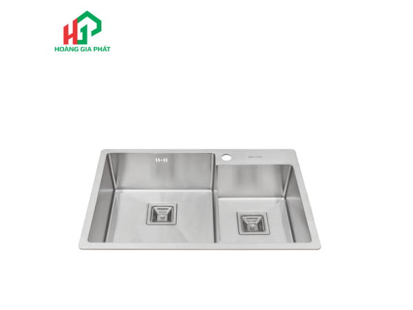 Chậu rửa chén 2 hố MALLOCA MS 620T