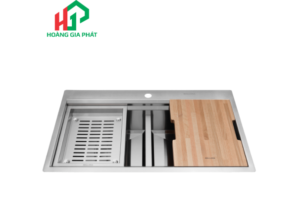 Chậu rửa chén 2 hố  MALLOCA MS 862