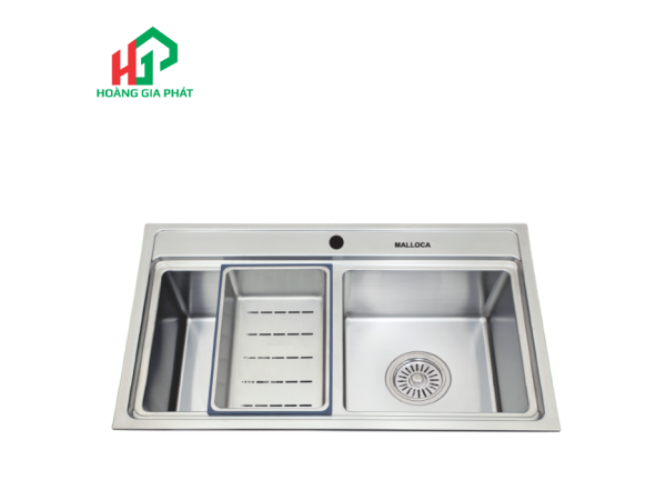 Chậu rửa chén 2 hố MALLOCA MS 8812