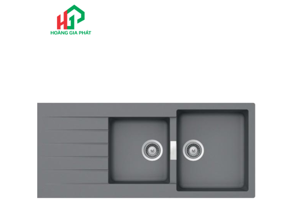 Chậu Rửa Đá Hafele bàn chờ 2 hộc 570.35.570