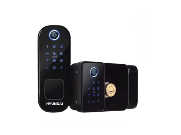 Khóa điện tử cửa cổng chống nước, vân tay 2 chiều Hyundai HY-SLN002