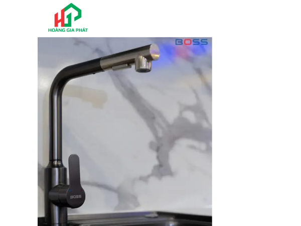 Vòi Dây Rút Mạ Nano BOSS BN622