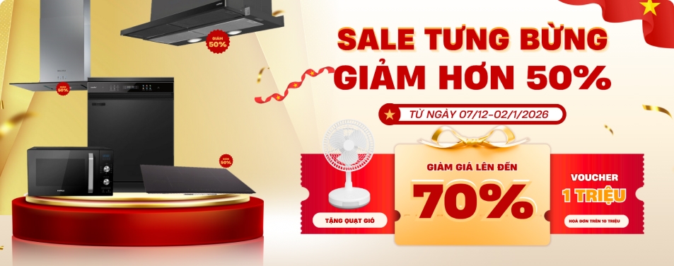 Bếp Từ & Hút Mùi  Giảm Giá đến 15%